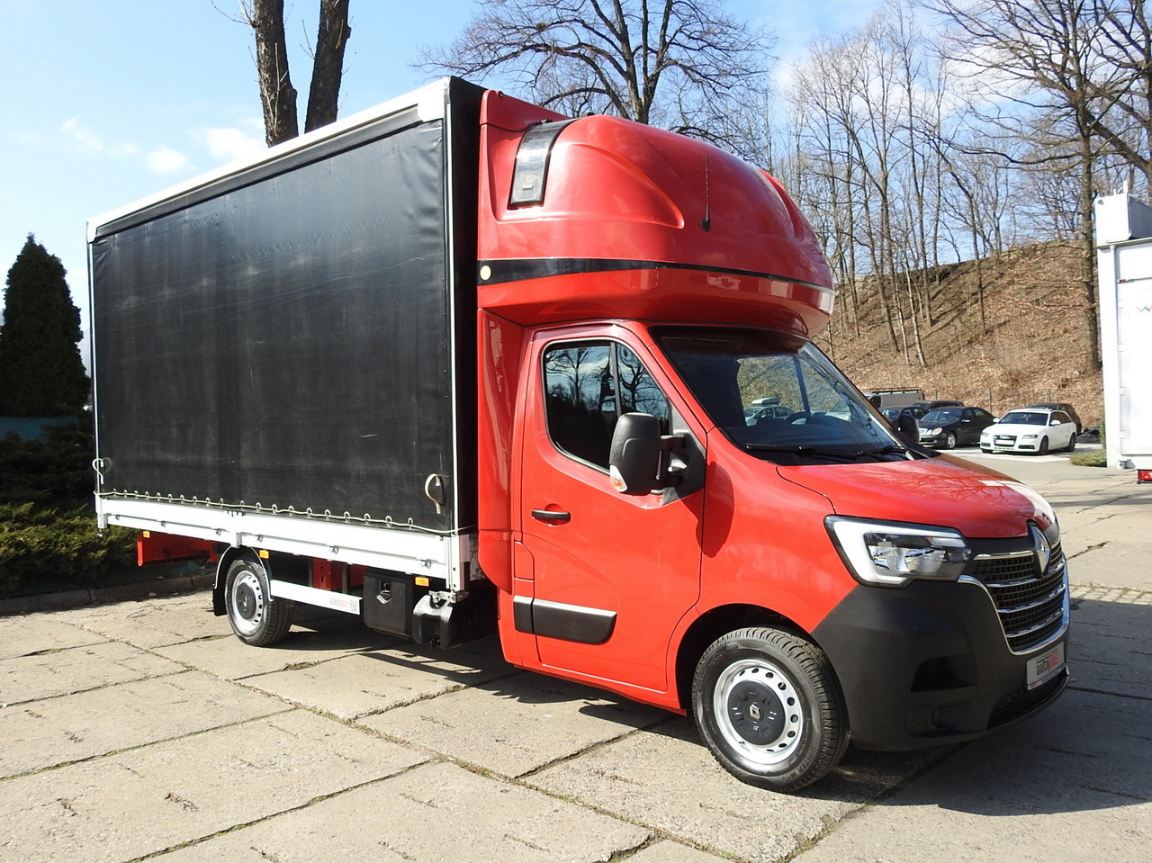 RENAULT MASTER TARPAULIN 10 PALLETS WEBASTO CRUISE CONTROL AIR CONDITIONING LED LIGHTS PNEUMATICS  165HP - Furgons ar tentu: foto 4 RENAULT MASTER TARPAULIN 10 PALLETS WEBASTO CRUISE CONTROL AIR CONDITIONING LED LIGHTS PNEUMATICS  165HP - Furgons ar tentu: foto 4
