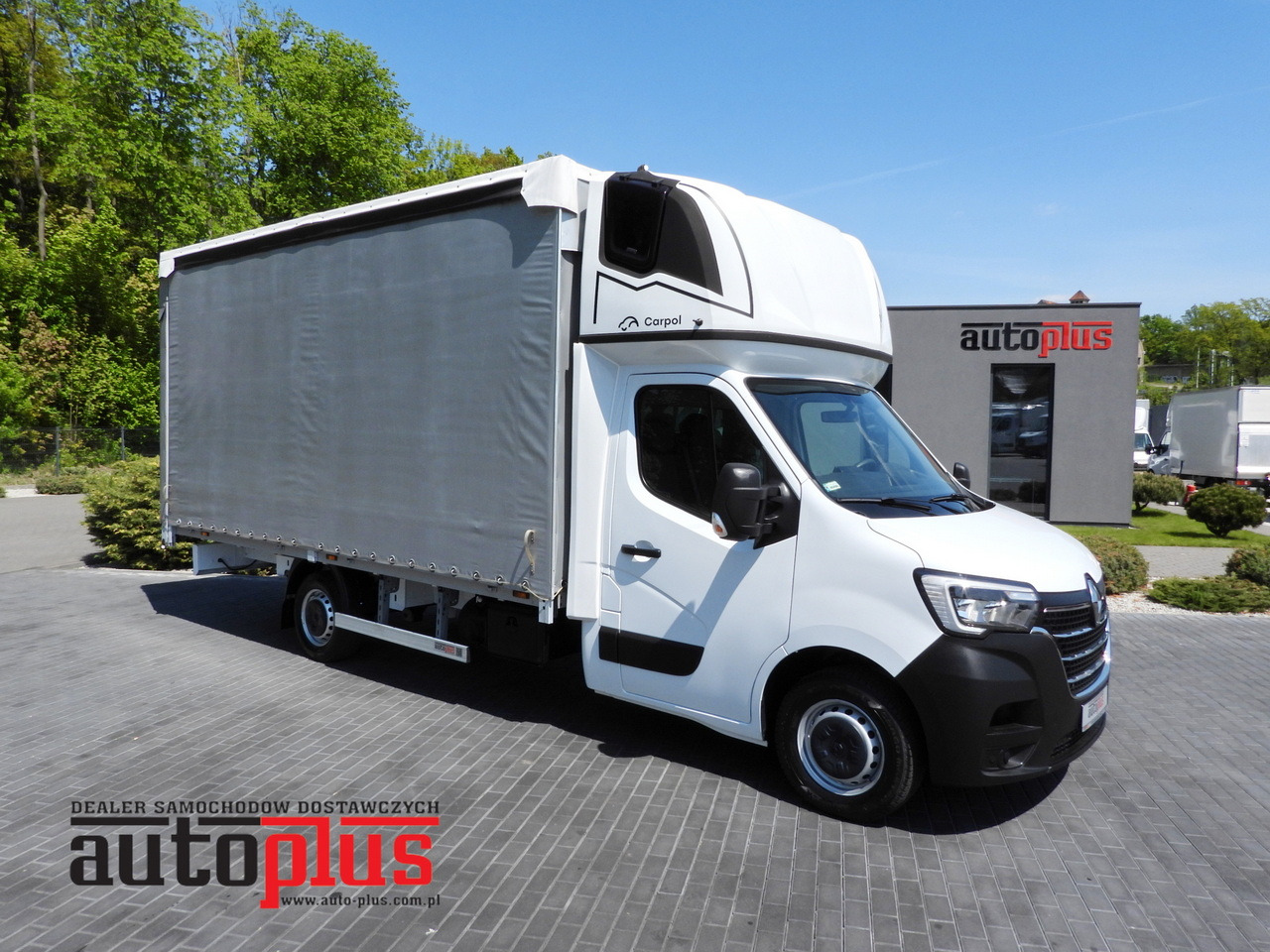 RENAULT MASTER  TARPAULIN 10 PALLETS WEBASTO CRUISE CONTROL LED LIGHTS PNEUMATICS AIR CONDITIONING  165HP - Furgons ar tentu: foto 1 RENAULT MASTER  TARPAULIN 10 PALLETS WEBASTO CRUISE CONTROL LED LIGHTS PNEUMATICS AIR CONDITIONING  165HP - Furgons ar tentu: foto 1