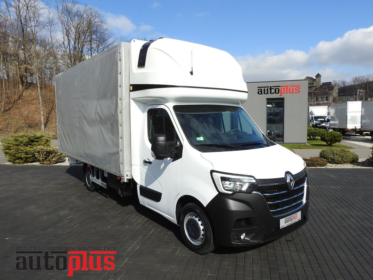 RENAULT MASTER TARPAULIN 10 PALLETS WEBASTO CRUISE CONTROL LED LIGHTS PNEUMATICS AIR CONDITIONING 165HP - Furgons ar tentu: foto 1 RENAULT MASTER TARPAULIN 10 PALLETS WEBASTO CRUISE CONTROL LED LIGHTS PNEUMATICS AIR CONDITIONING 165HP - Furgons ar tentu: foto 1
