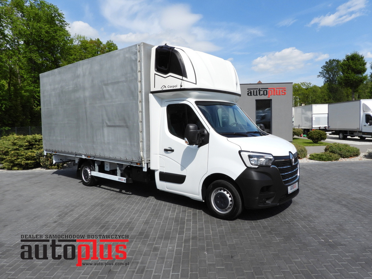 RENAULT MASTER  TARPAULIN 10 PALLETS WEBASTO CRUISE CONTROL LED LIGHTS PNEUMATICS AIR CONDITIONING  165HP - Furgons ar tentu: foto 1 RENAULT MASTER  TARPAULIN 10 PALLETS WEBASTO CRUISE CONTROL LED LIGHTS PNEUMATICS AIR CONDITIONING  165HP - Furgons ar tentu: foto 1