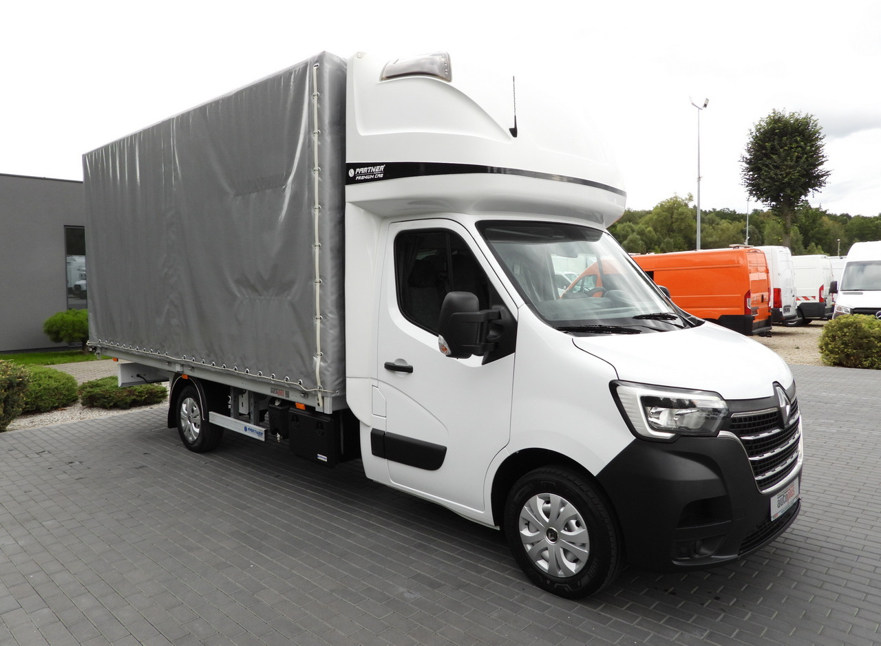 RENAULT MASTER TARPAULIN 10 PALLETS WEBASTO CRUISE CONTROL LED LIGHTS PNEUMATICS AIR CONDITIONING 165HP - Furgons ar tentu: foto 4 RENAULT MASTER TARPAULIN 10 PALLETS WEBASTO CRUISE CONTROL LED LIGHTS PNEUMATICS AIR CONDITIONING 165HP - Furgons ar tentu: foto 4