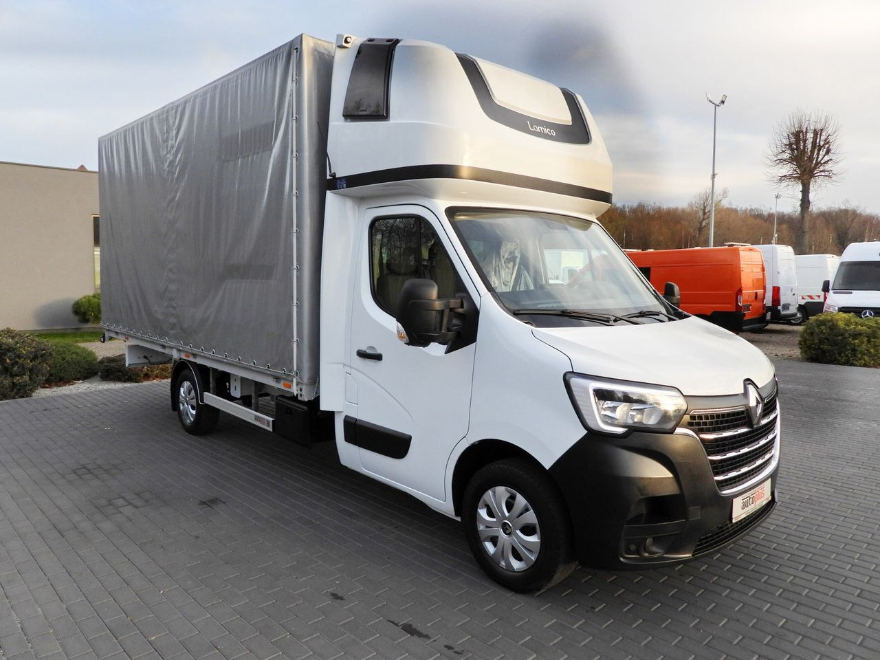 RENAULT MASTER TARPAULIN 10 PALLETS WEBASTO CRUISE CONTROL LED LIGHTS PNEUMATICS AIR CONDITIONING 165HP - Furgons ar tentu: foto 4 RENAULT MASTER TARPAULIN 10 PALLETS WEBASTO CRUISE CONTROL LED LIGHTS PNEUMATICS AIR CONDITIONING 165HP - Furgons ar tentu: foto 4