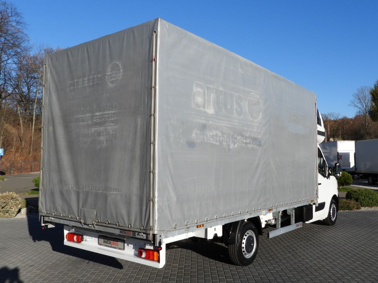 RENAULT MASTER TARPAULIN 10 PALLETS WEBASTO CRUISE CONTROL LED LIGHTS PNEUMATICS AIR CONDITIONING 165HP - Furgons ar tentu: foto 3 RENAULT MASTER TARPAULIN 10 PALLETS WEBASTO CRUISE CONTROL LED LIGHTS PNEUMATICS AIR CONDITIONING 165HP - Furgons ar tentu: foto 3