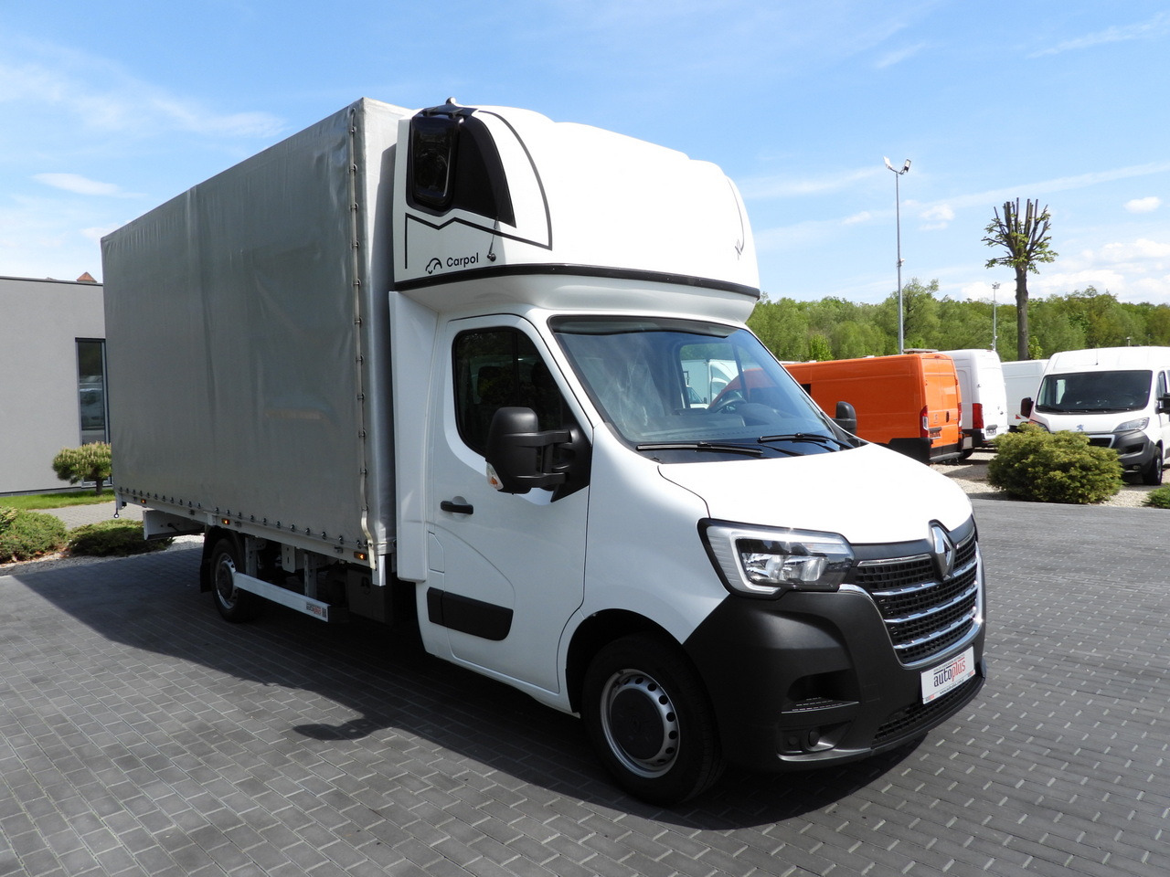 RENAULT MASTER  TARPAULIN 10 PALLETS WEBASTO CRUISE CONTROL LED LIGHTS PNEUMATICS AIR CONDITIONING  165HP - Furgons ar tentu: foto 4 RENAULT MASTER  TARPAULIN 10 PALLETS WEBASTO CRUISE CONTROL LED LIGHTS PNEUMATICS AIR CONDITIONING  165HP - Furgons ar tentu: foto 4
