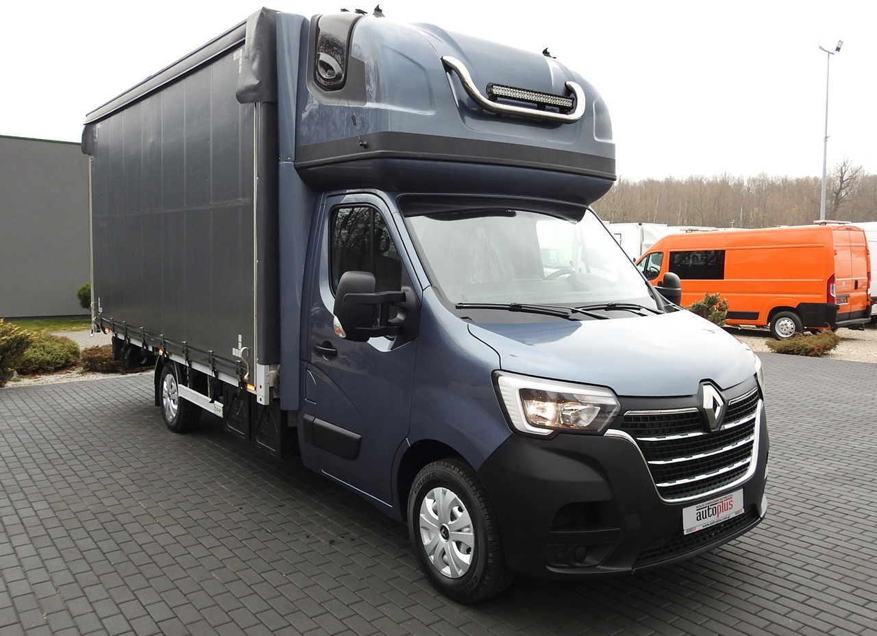 RENAULT MASTER TARPAULIN 10 PALLETS WEBASTO CRUISE CONTROL LED LIGHTS PNEUMATICS AIR CONDITIONING 165HP - Furgons ar tentu: foto 4 RENAULT MASTER TARPAULIN 10 PALLETS WEBASTO CRUISE CONTROL LED LIGHTS PNEUMATICS AIR CONDITIONING 165HP - Furgons ar tentu: foto 4