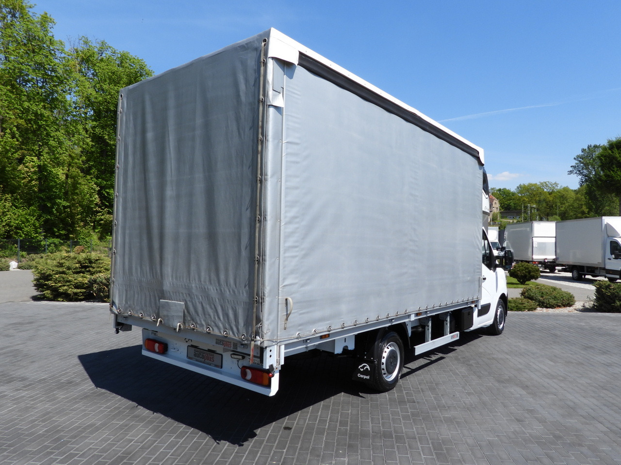 RENAULT MASTER  TARPAULIN 10 PALLETS WEBASTO CRUISE CONTROL LED LIGHTS PNEUMATICS AIR CONDITIONING  165HP - Furgons ar tentu: foto 3 RENAULT MASTER  TARPAULIN 10 PALLETS WEBASTO CRUISE CONTROL LED LIGHTS PNEUMATICS AIR CONDITIONING  165HP - Furgons ar tentu: foto 3