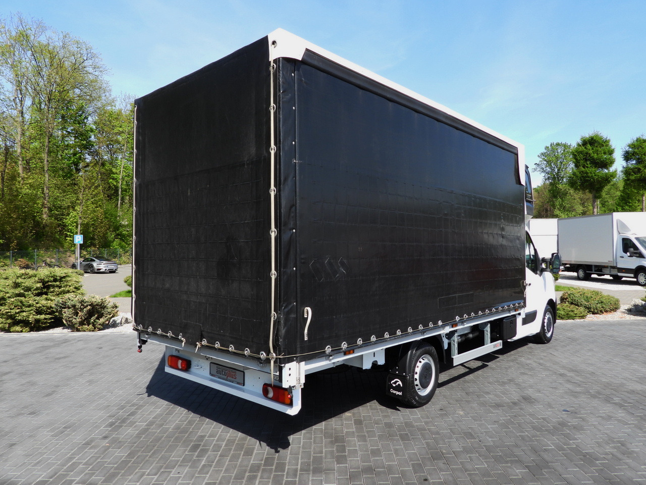 RENAULT MASTER TARPAULIN 10 PALLETS WEBASTO CRUISE CONTROL LED LIGHTS PNEUMATICS AIR CONDITIONING 165HP - Furgons ar tentu: foto 3 RENAULT MASTER TARPAULIN 10 PALLETS WEBASTO CRUISE CONTROL LED LIGHTS PNEUMATICS AIR CONDITIONING 165HP - Furgons ar tentu: foto 3