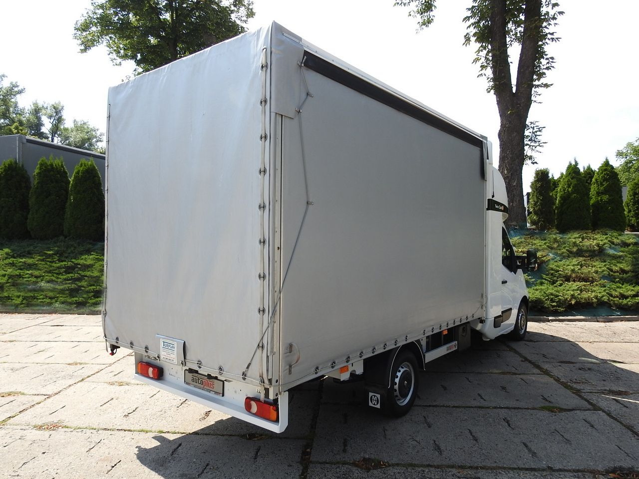 RENAULT MASTER TARPAULIN 8 PALLETS WEBASTO CRUISE CONTROL PNEUMATICS AIR CONDITIONING 170HP - Furgons ar tentu: foto 3 RENAULT MASTER TARPAULIN 8 PALLETS WEBASTO CRUISE CONTROL PNEUMATICS AIR CONDITIONING 170HP - Furgons ar tentu: foto 3
