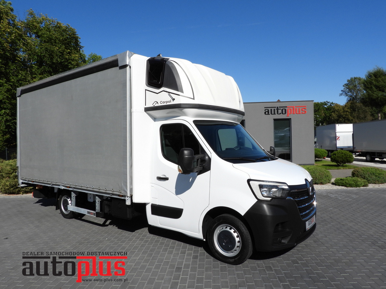 RENAULT MASTER TARPAULIN LIFT 10 PALLETS WEBASTO CRUISE CONTROL LED LIGHTS PNEUMATICS AIR CONDITIONING 165HP - Furgons ar tentu: foto 1 RENAULT MASTER TARPAULIN LIFT 10 PALLETS WEBASTO CRUISE CONTROL LED LIGHTS PNEUMATICS AIR CONDITIONING 165HP - Furgons ar tentu: foto 1