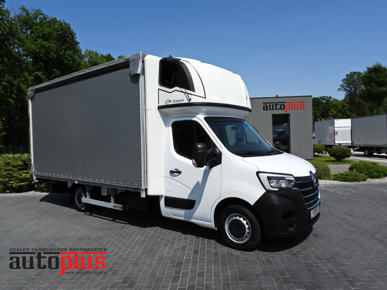 RENAULT MASTER TARPAULIN LIFT 10 PALLETS WEBASTO CRUISE CONTROL LED LIGHTS PNEUMATICS AIR CONDITIONING 165HP - Furgons ar tentu: foto 1 RENAULT MASTER TARPAULIN LIFT 10 PALLETS WEBASTO CRUISE CONTROL LED LIGHTS PNEUMATICS AIR CONDITIONING 165HP - Furgons ar tentu: foto 1