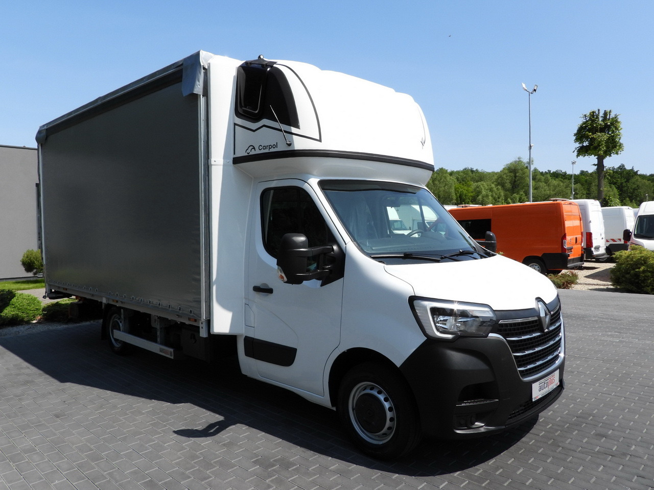 RENAULT MASTER TARPAULIN LIFT 10 PALLETS WEBASTO CRUISE CONTROL LED LIGHTS PNEUMATICS AIR CONDITIONING 165HP - Furgons ar tentu: foto 4 RENAULT MASTER TARPAULIN LIFT 10 PALLETS WEBASTO CRUISE CONTROL LED LIGHTS PNEUMATICS AIR CONDITIONING 165HP - Furgons ar tentu: foto 4