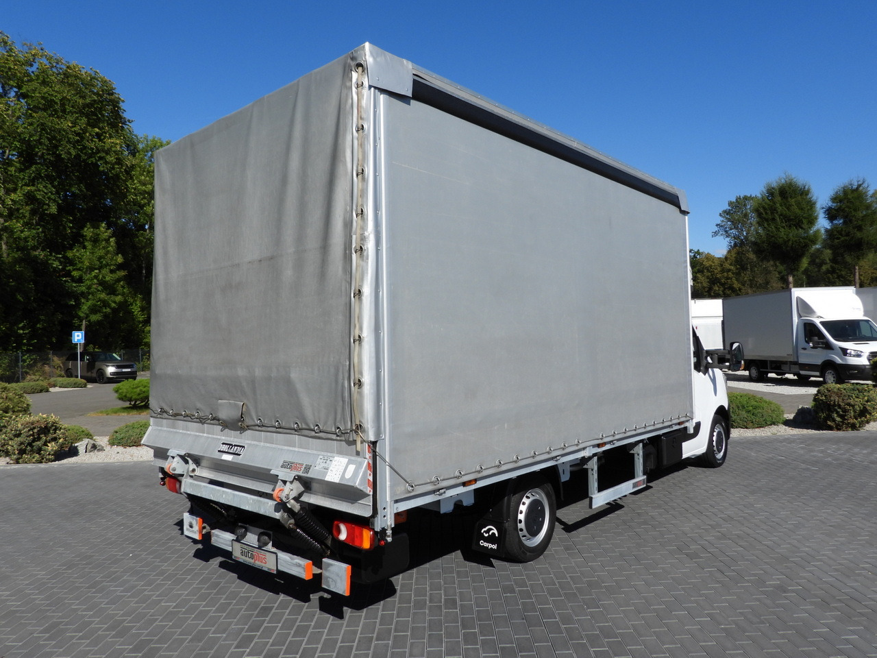 RENAULT MASTER TARPAULIN LIFT 10 PALLETS WEBASTO CRUISE CONTROL LED LIGHTS PNEUMATICS AIR CONDITIONING 165HP - Furgons ar tentu: foto 3 RENAULT MASTER TARPAULIN LIFT 10 PALLETS WEBASTO CRUISE CONTROL LED LIGHTS PNEUMATICS AIR CONDITIONING 165HP - Furgons ar tentu: foto 3