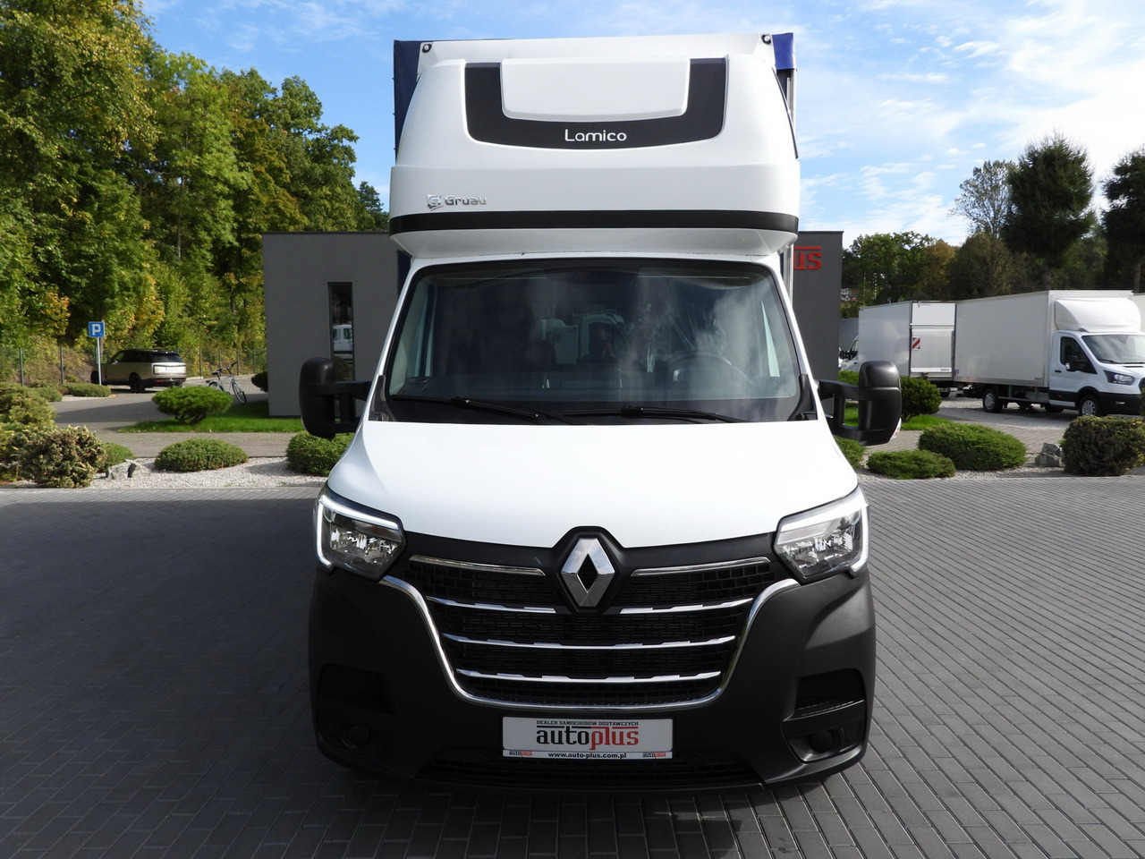 RENAULT MASTER TARPAULIN LIFT 9 PALLETS WEBASTO CRUISE CONTROL LED LIGHTS PNEUMATICS AIR CONDITIONING  165HP - Furgons ar tentu: foto 5 RENAULT MASTER TARPAULIN LIFT 9 PALLETS WEBASTO CRUISE CONTROL LED LIGHTS PNEUMATICS AIR CONDITIONING  165HP - Furgons ar tentu: foto 5