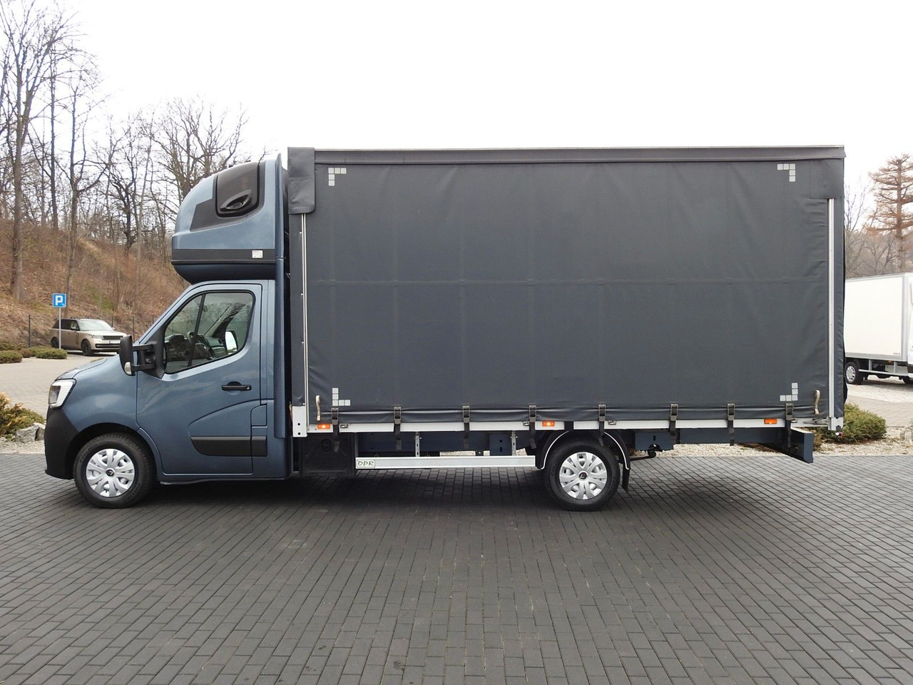 Furgons ar tentu Renault MASTER  PRITSCHE PLANE 10 PALETTEN WEBASTO: foto 9