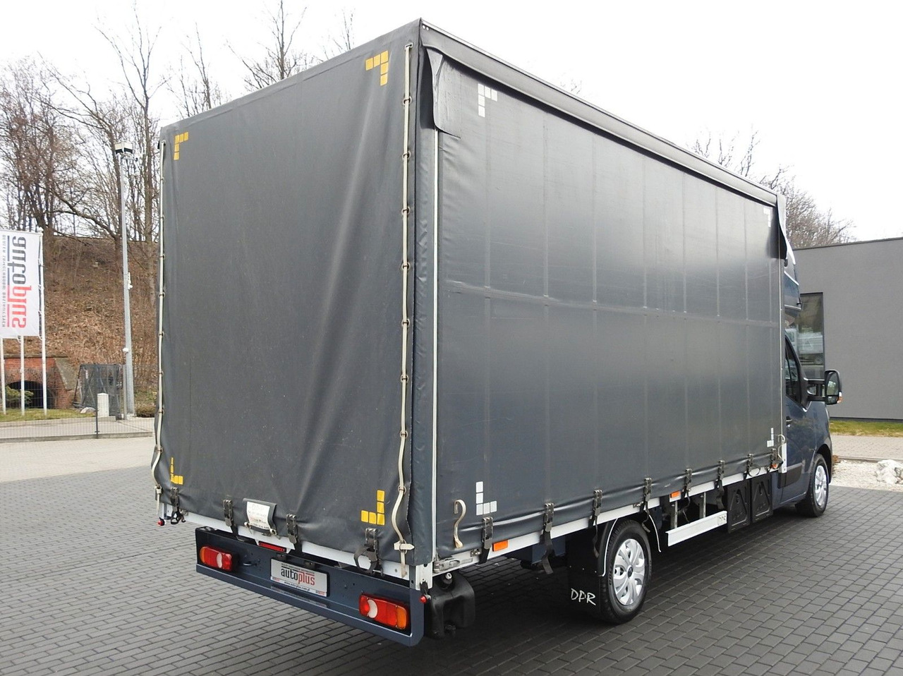Furgons ar tentu Renault MASTER  PRITSCHE PLANE 10 PALETTEN WEBASTO: foto 13