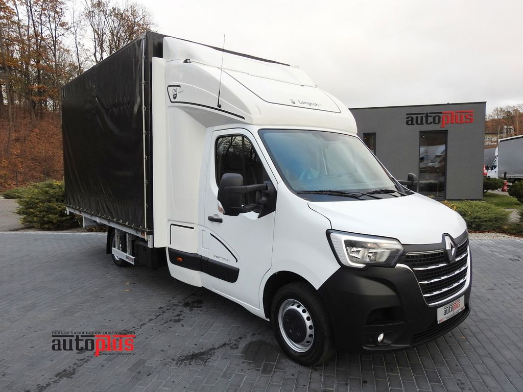 Renault MASTER PRITSCHE PLANE 10 PALETTEN WEBASTO TEMPOM - Furgons ar tentu, Kravas-pasažieru furgons: foto 1 Renault MASTER PRITSCHE PLANE 10 PALETTEN WEBASTO TEMPOM - Furgons ar tentu, Kravas-pasažieru furgons: foto 1