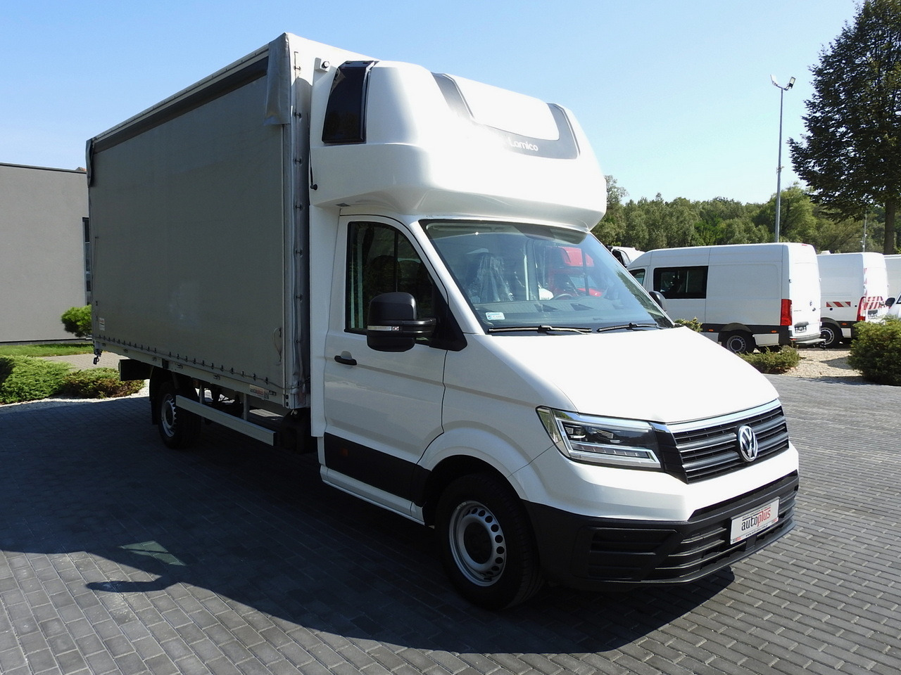 VOLKSWAGEN CRAFTER TARPAULIN 10 PALLETS WEBASTO CRUISE CONTROL AIR CONDITIONING LED LIGHTS 180HP - Furgons ar tentu: foto 4 VOLKSWAGEN CRAFTER TARPAULIN 10 PALLETS WEBASTO CRUISE CONTROL AIR CONDITIONING LED LIGHTS 180HP - Furgons ar tentu: foto 4