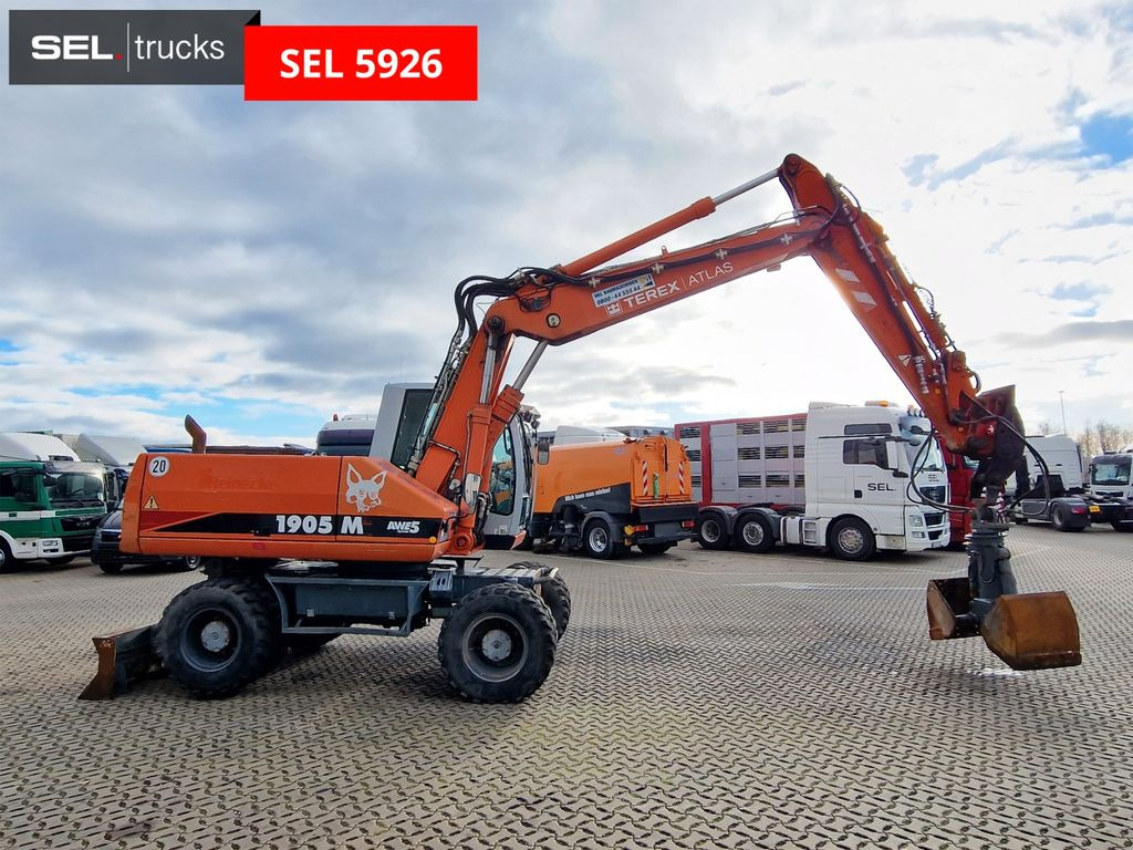 Atlas Terex 1905M Mobilbagger - Riteņu ekskavators: foto 4 Atlas Terex 1905M Mobilbagger - Riteņu ekskavators: foto 4
