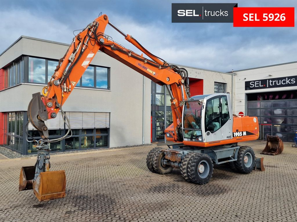 Atlas Terex 1905M Mobilbagger - Riteņu ekskavators: foto 1 Atlas Terex 1905M Mobilbagger - Riteņu ekskavators: foto 1