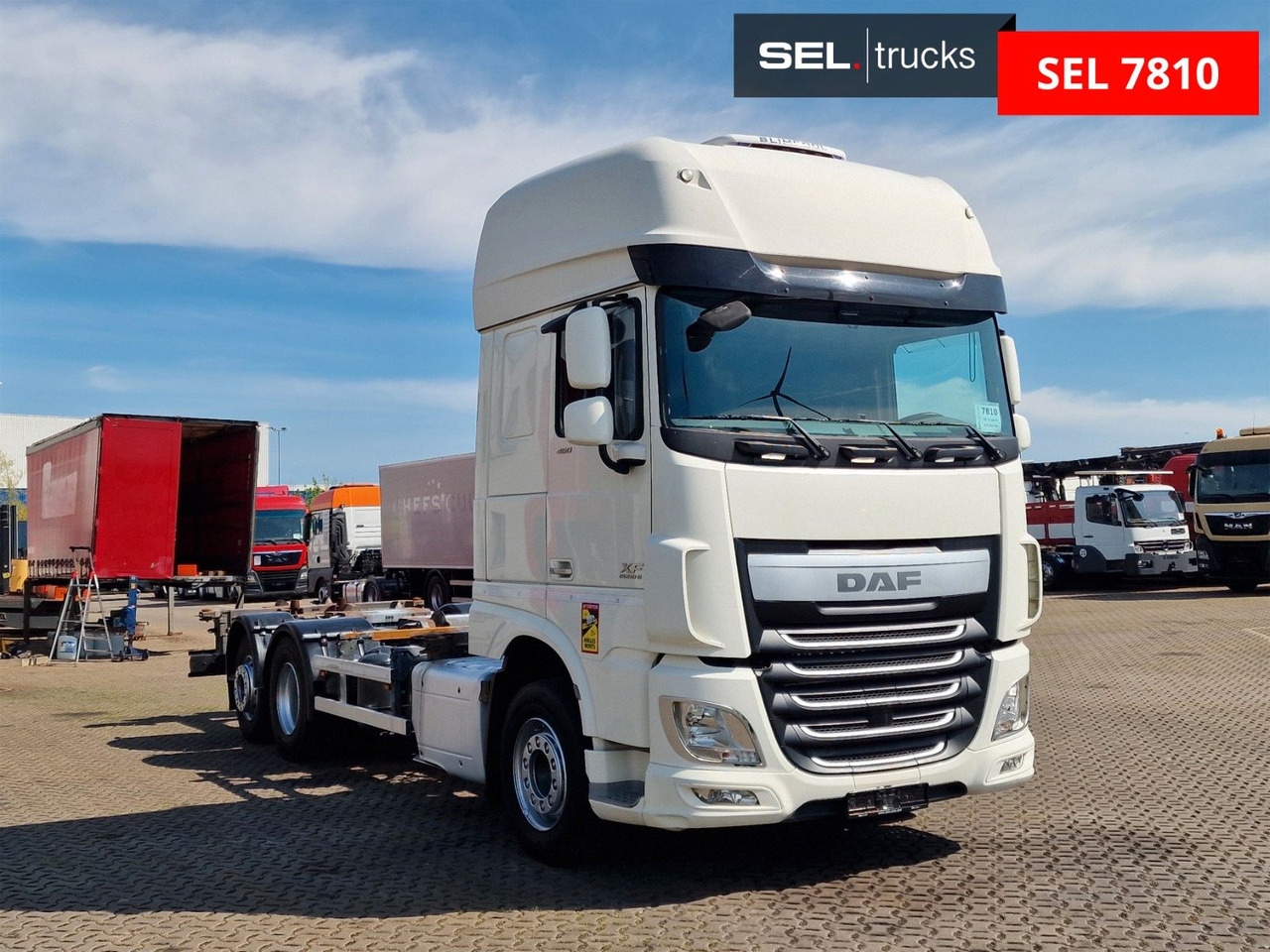 DAF XF 460 FAN / Intarder / Lenkachse / Standklima - Konteineru vedējs/ Kravas automašīna ar noņemamā virsbūve: foto 3 DAF XF 460 FAN / Intarder / Lenkachse / Standklima - Konteineru vedējs/ Kravas automašīna ar noņemamā virsbūve: foto 3