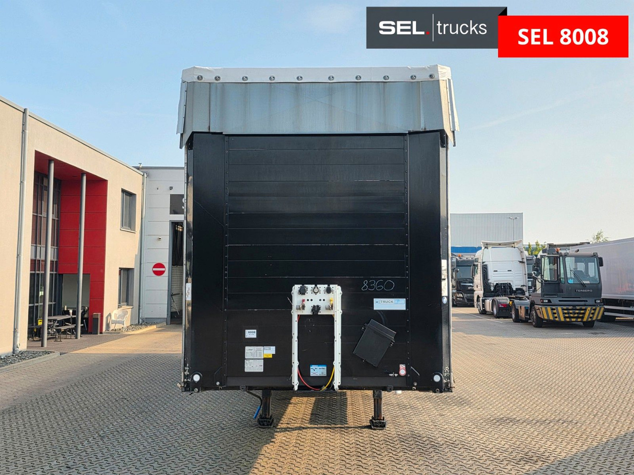 Fliegl SDS01 / Hubdach / EDSCHA / Mega / Liftachse - Tenta puspiekabe: foto 2 Fliegl SDS01 / Hubdach / EDSCHA / Mega / Liftachse - Tenta puspiekabe: foto 2