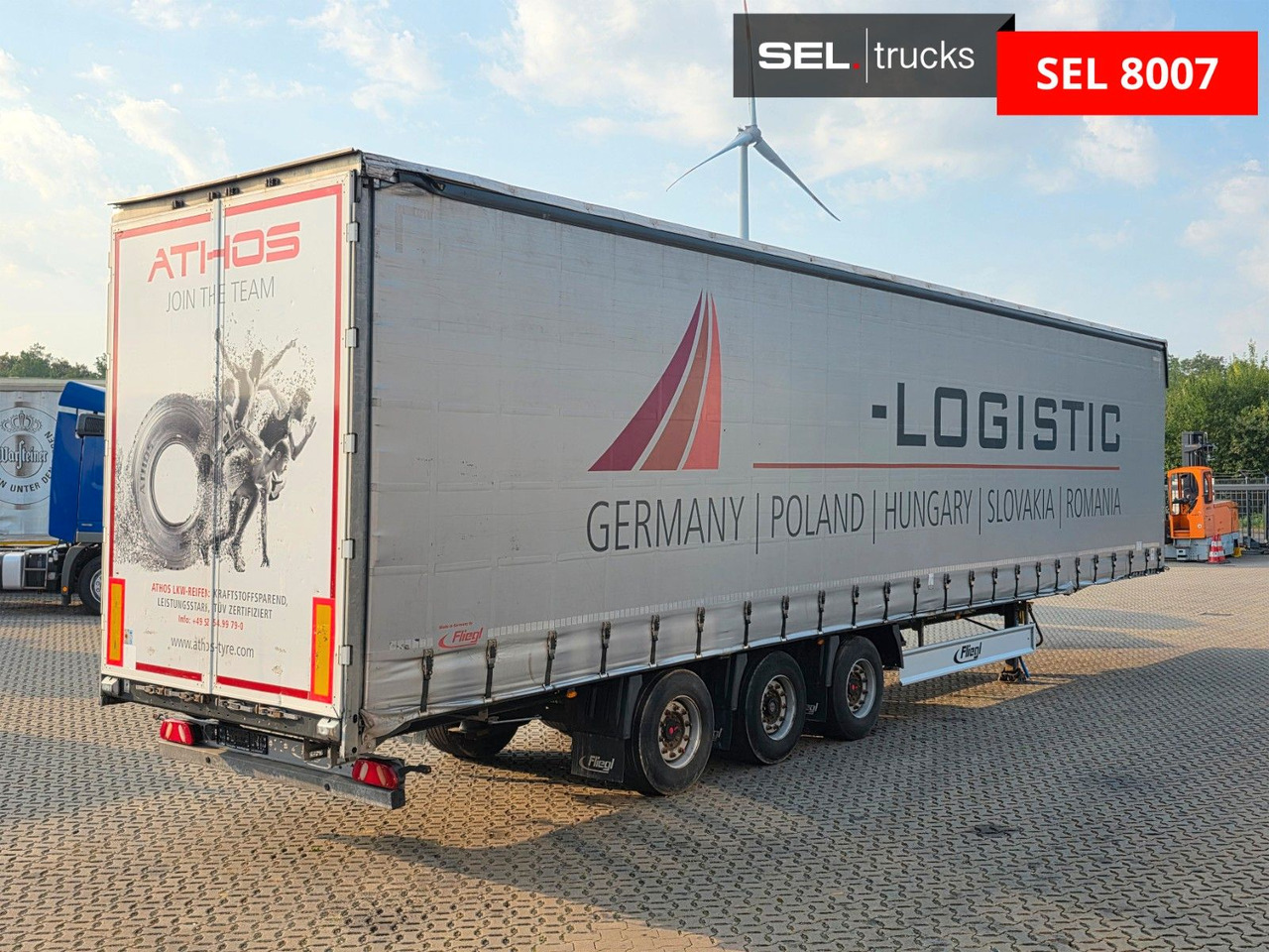 Fliegl SDS01 / Hubdach / EDSCHA / Mega / Liftachse - Tenta puspiekabe: foto 5 Fliegl SDS01 / Hubdach / EDSCHA / Mega / Liftachse - Tenta puspiekabe: foto 5