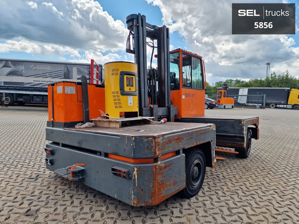 Hubtex S50E Seiten Stapler / 2011 / 9.086 h - Sānu autokrāvējs: foto 5 Hubtex S50E Seiten Stapler / 2011 / 9.086 h - Sānu autokrāvējs: foto 5
