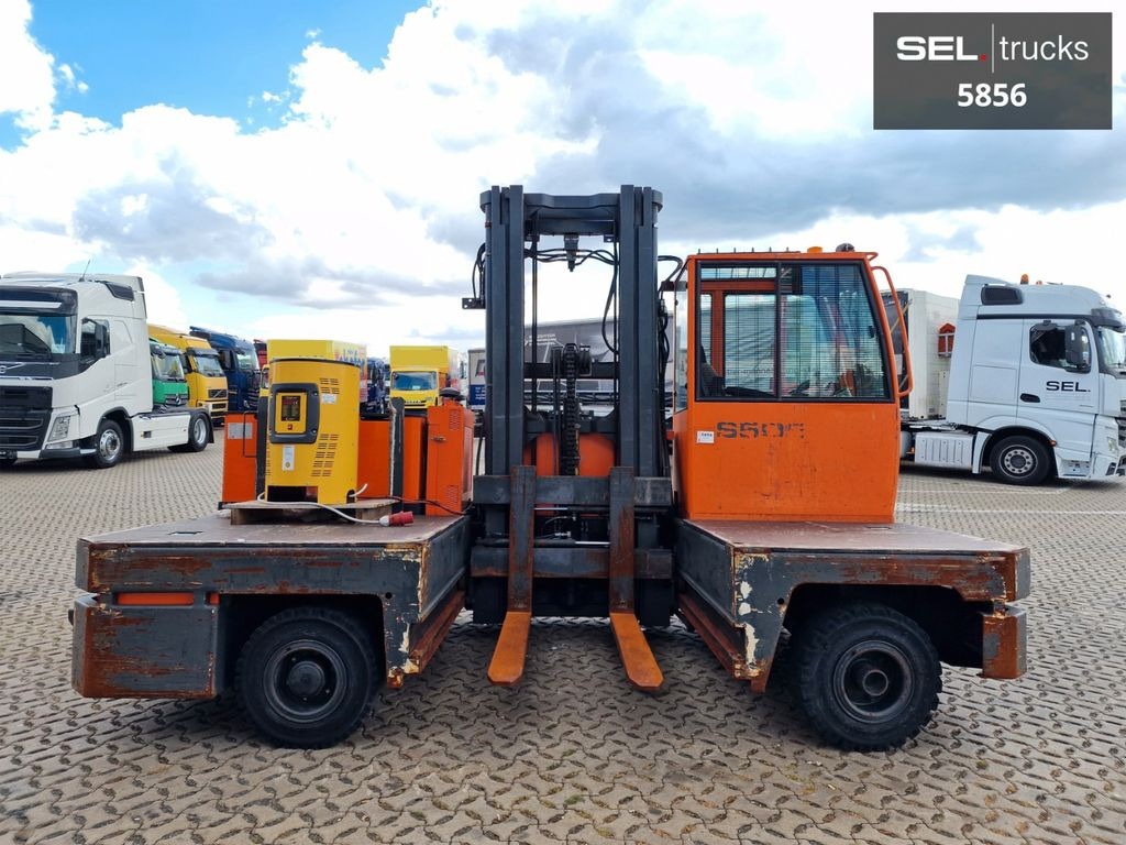 Hubtex S50E Seiten Stapler / 2011 / 9.086 h - Sānu autokrāvējs: foto 4 Hubtex S50E Seiten Stapler / 2011 / 9.086 h - Sānu autokrāvējs: foto 4
