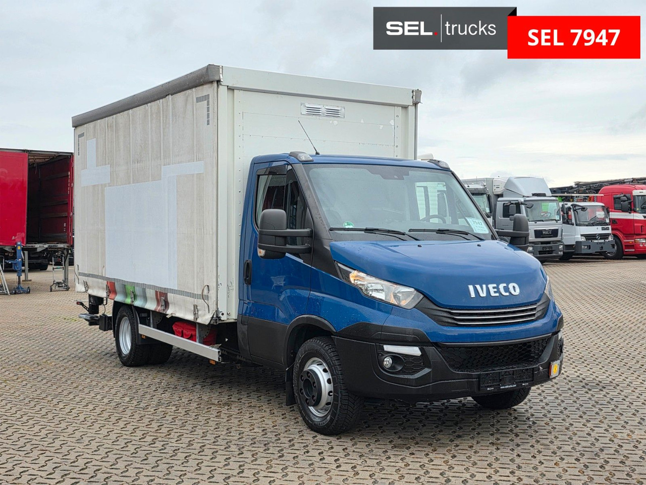 Iveco Daily 70C18 Hi-Matic / Ladebordwand / 3 Sitzen - Furgons ar tentu: foto 3 Iveco Daily 70C18 Hi-Matic / Ladebordwand / 3 Sitzen - Furgons ar tentu: foto 3