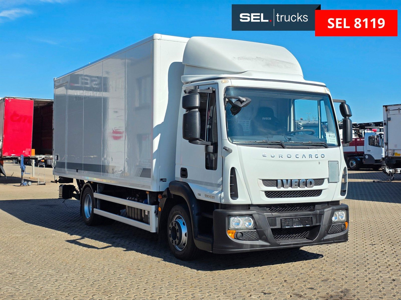Iveco Eurocargo 120E28 / Ladebordwand - Kravas automašīna ar slēgto virsbūvi: foto 3 Iveco Eurocargo 120E28 / Ladebordwand - Kravas automašīna ar slēgto virsbūvi: foto 3