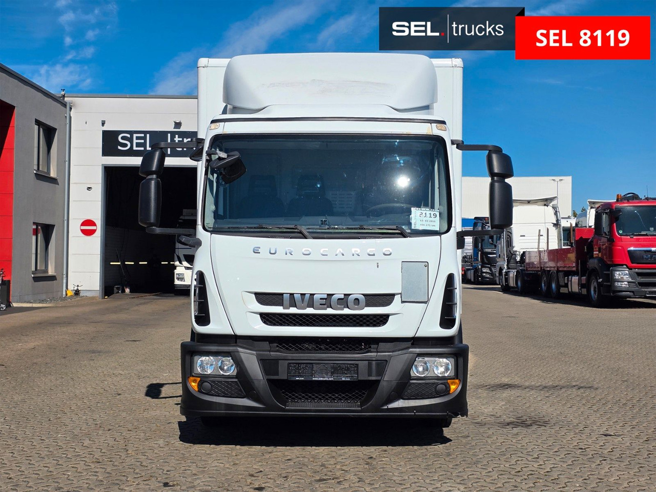 Iveco Eurocargo 120E28 / Ladebordwand - Kravas automašīna ar slēgto virsbūvi: foto 2 Iveco Eurocargo 120E28 / Ladebordwand - Kravas automašīna ar slēgto virsbūvi: foto 2