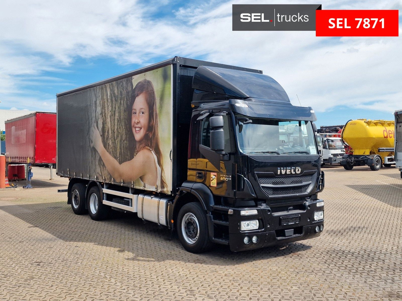 Iveco Stralis 400 / Staplerhalterung / Lenk-Liftachse - Kravas automašīna ar tentu: foto 3 Iveco Stralis 400 / Staplerhalterung / Lenk-Liftachse - Kravas automašīna ar tentu: foto 3