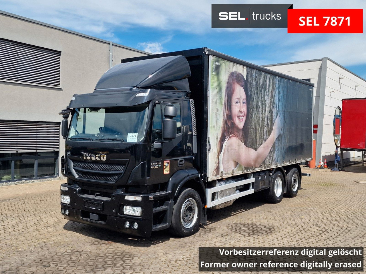 Iveco Stralis 400 / Staplerhalterung / Lenk-Liftachse - Kravas automašīna ar tentu: foto 1 Iveco Stralis 400 / Staplerhalterung / Lenk-Liftachse - Kravas automašīna ar tentu: foto 1