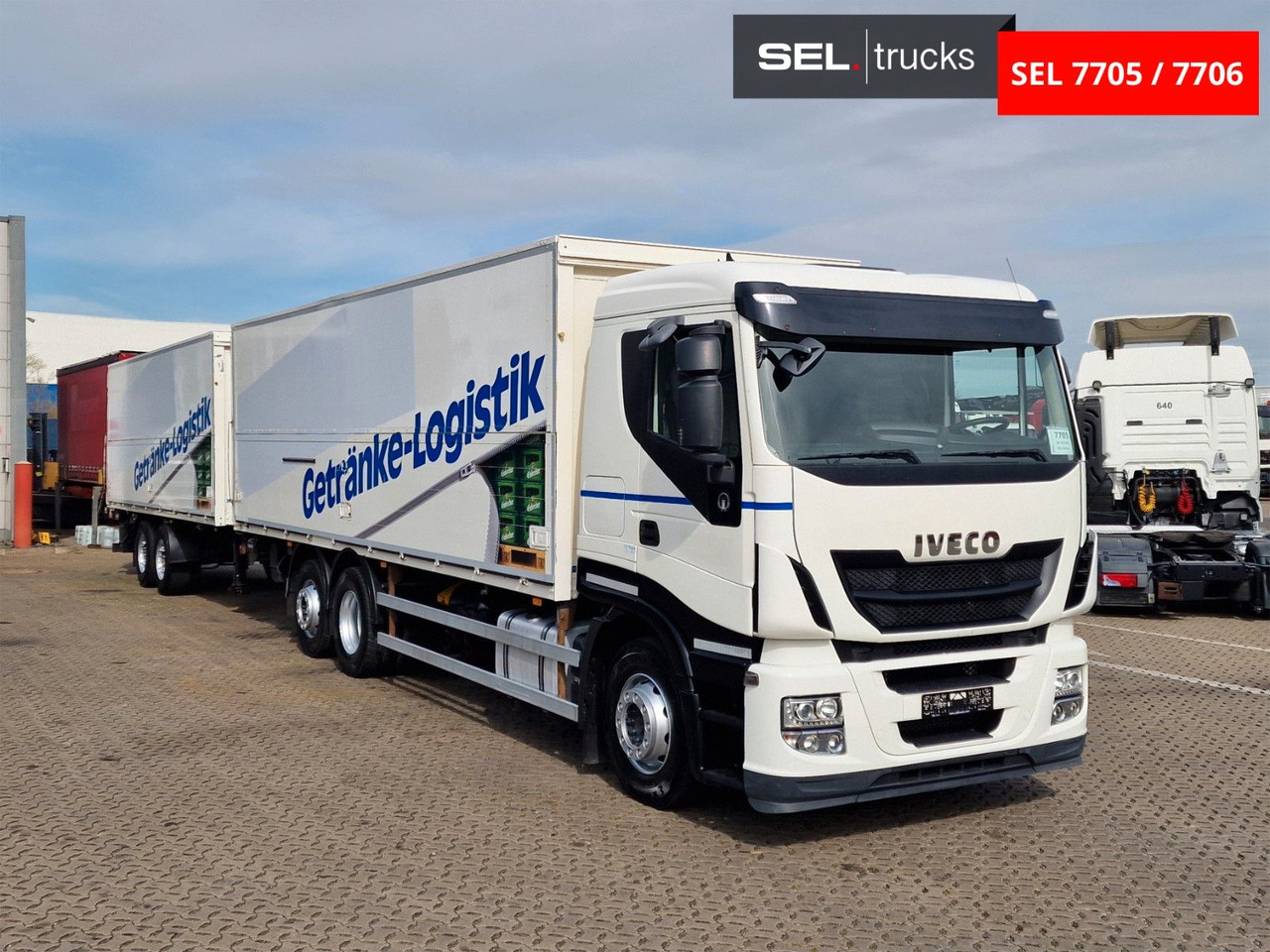 Iveco Stralis 420 / Intarder / Ldbw / Lenkachse - Kravas automašīna dzērienu pārvadāšanai: foto 3 Iveco Stralis 420 / Intarder / Ldbw / Lenkachse - Kravas automašīna dzērienu pārvadāšanai: foto 3