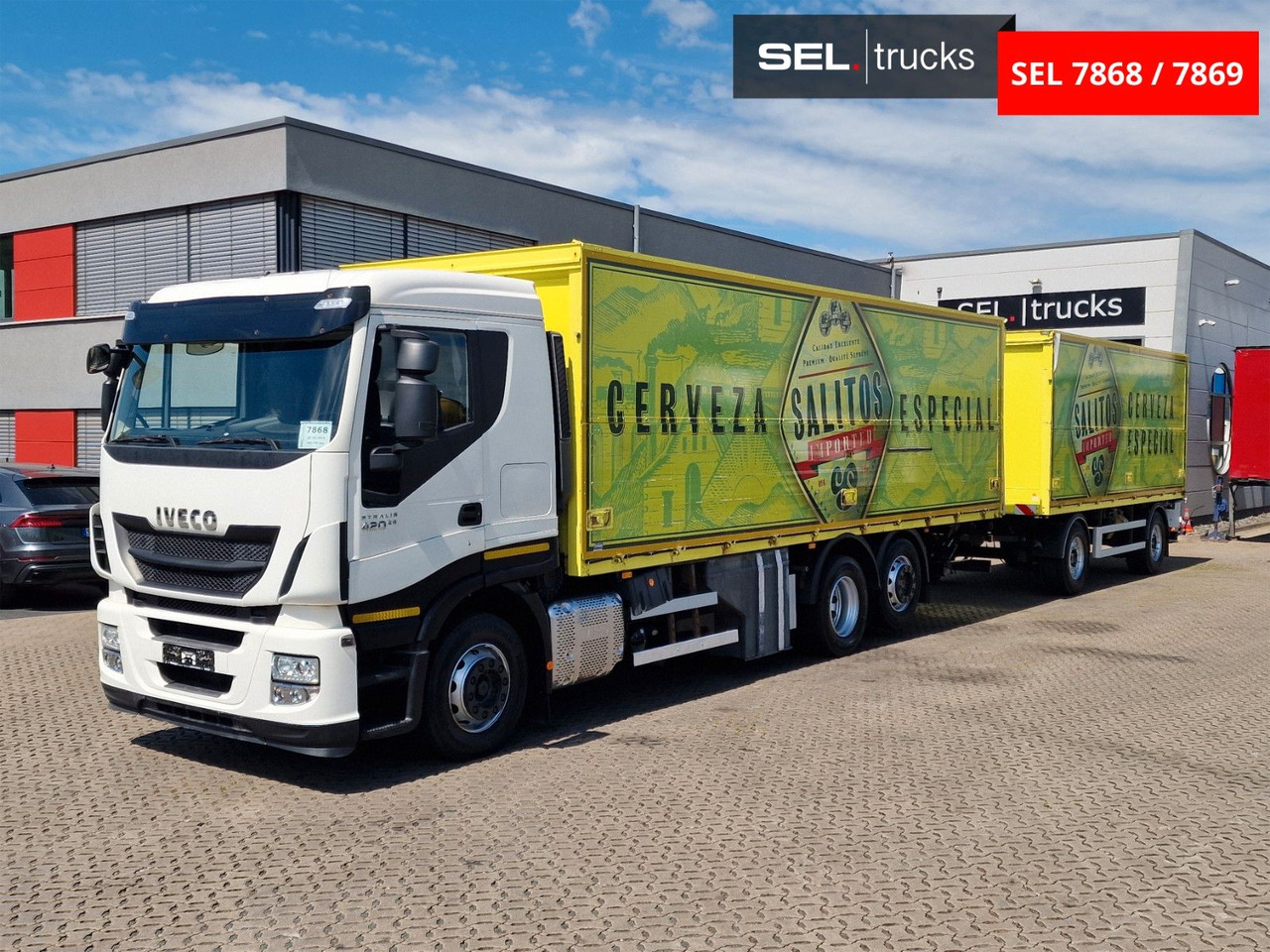 Iveco Stralis 420 / Ldbw / Lenkachse (KOMPLETT) - Kravas automašīna dzērienu pārvadāšanai: foto 1 Iveco Stralis 420 / Ldbw / Lenkachse (KOMPLETT) - Kravas automašīna dzērienu pārvadāšanai: foto 1