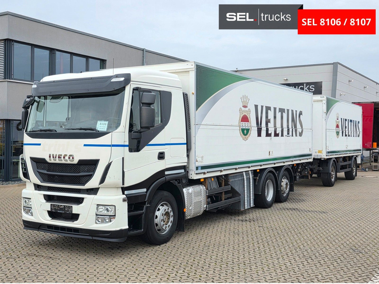 Iveco Stralis 460 / Ldbw / Lenkachse / Liftachse - Kravas automašīna dzērienu pārvadāšanai: foto 1 Iveco Stralis 460 / Ldbw / Lenkachse / Liftachse - Kravas automašīna dzērienu pārvadāšanai: foto 1