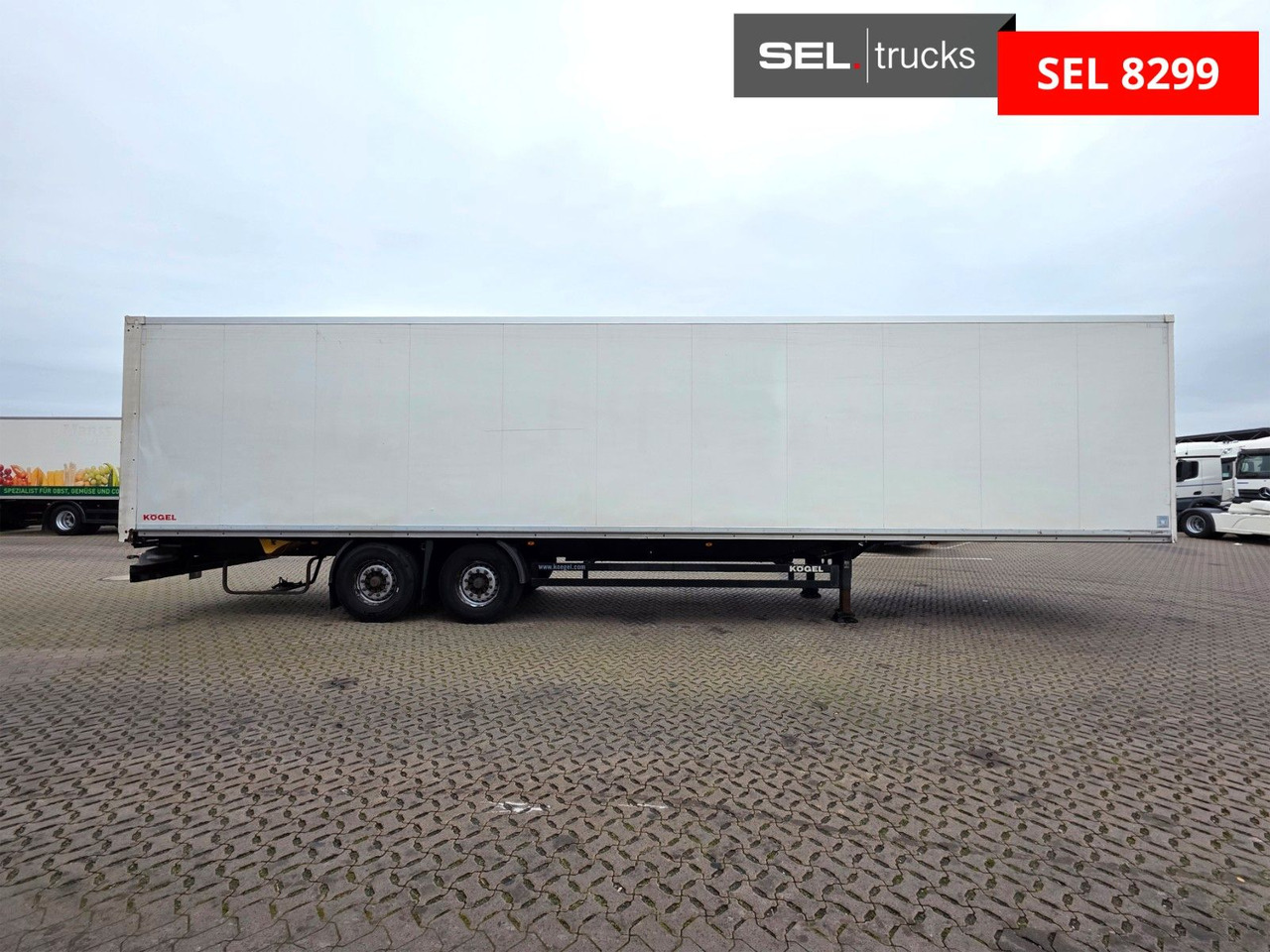 Kögel S18 / Rolltor / Doppelstock / Alubalken - Puspiekabe slēgtā virsbūve: foto 5 Kögel S18 / Rolltor / Doppelstock / Alubalken - Puspiekabe slēgtā virsbūve: foto 5