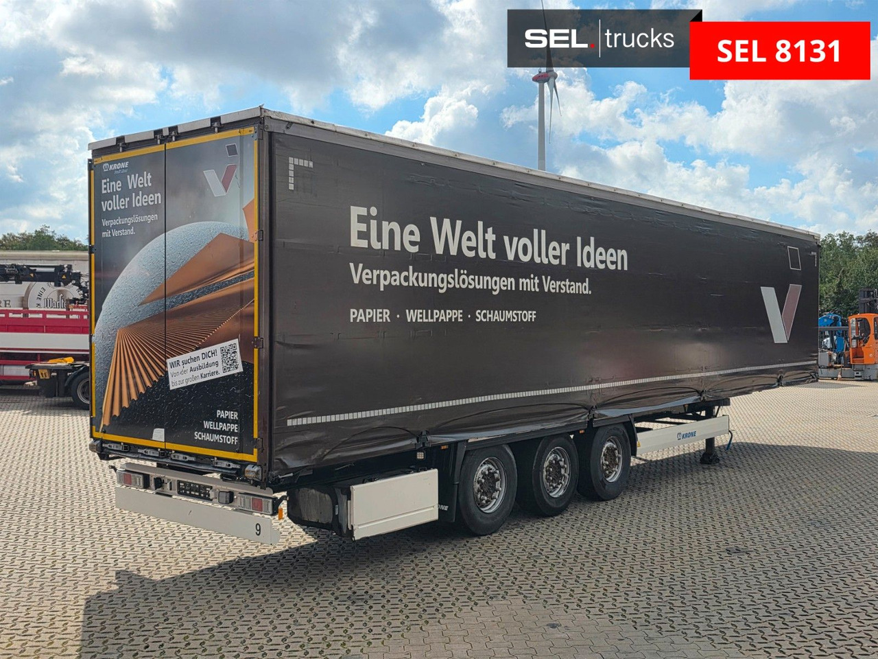 Krone SD / EDSCHA / Liftachse - Tenta puspiekabe: foto 5 Krone SD / EDSCHA / Liftachse - Tenta puspiekabe: foto 5