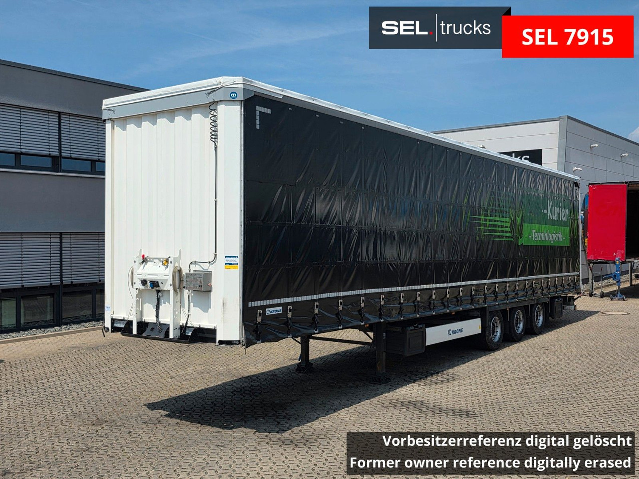Krone SD / Hubdach / EDSCHA / Mega / Liftachse - Tenta puspiekabe: foto 1 Krone SD / Hubdach / EDSCHA / Mega / Liftachse - Tenta puspiekabe: foto 1