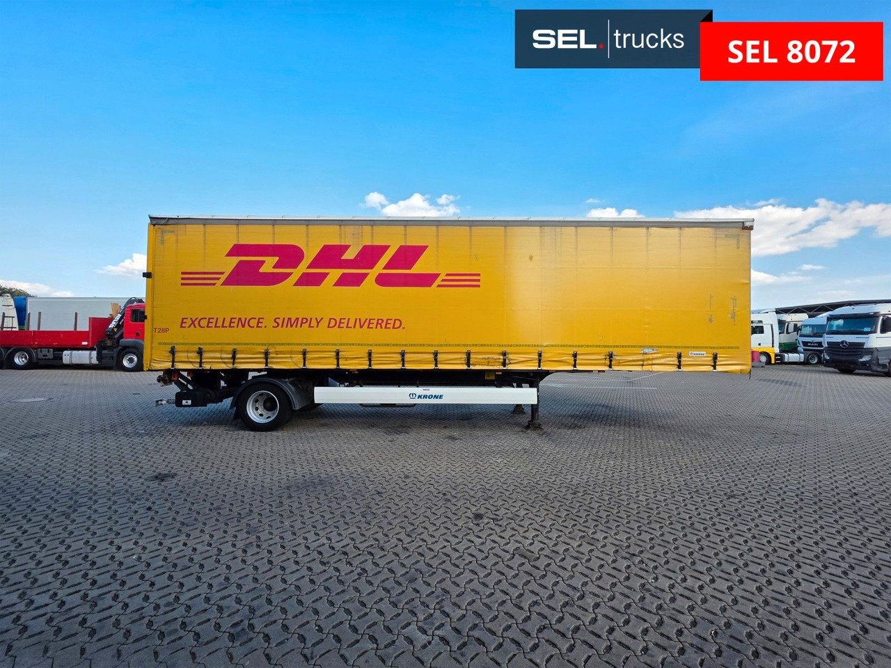 Krone SE / LBW / LENK / EDSCHA - Tenta puspiekabe: foto 4 Krone SE / LBW / LENK / EDSCHA - Tenta puspiekabe: foto 4