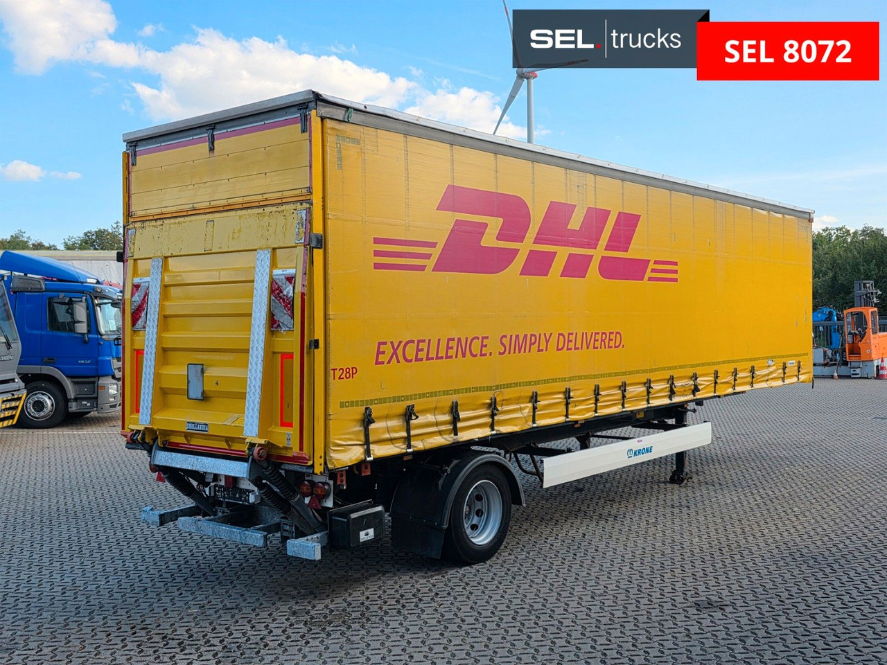 Krone SE / LBW / LENK / EDSCHA - Tenta puspiekabe: foto 5 Krone SE / LBW / LENK / EDSCHA - Tenta puspiekabe: foto 5