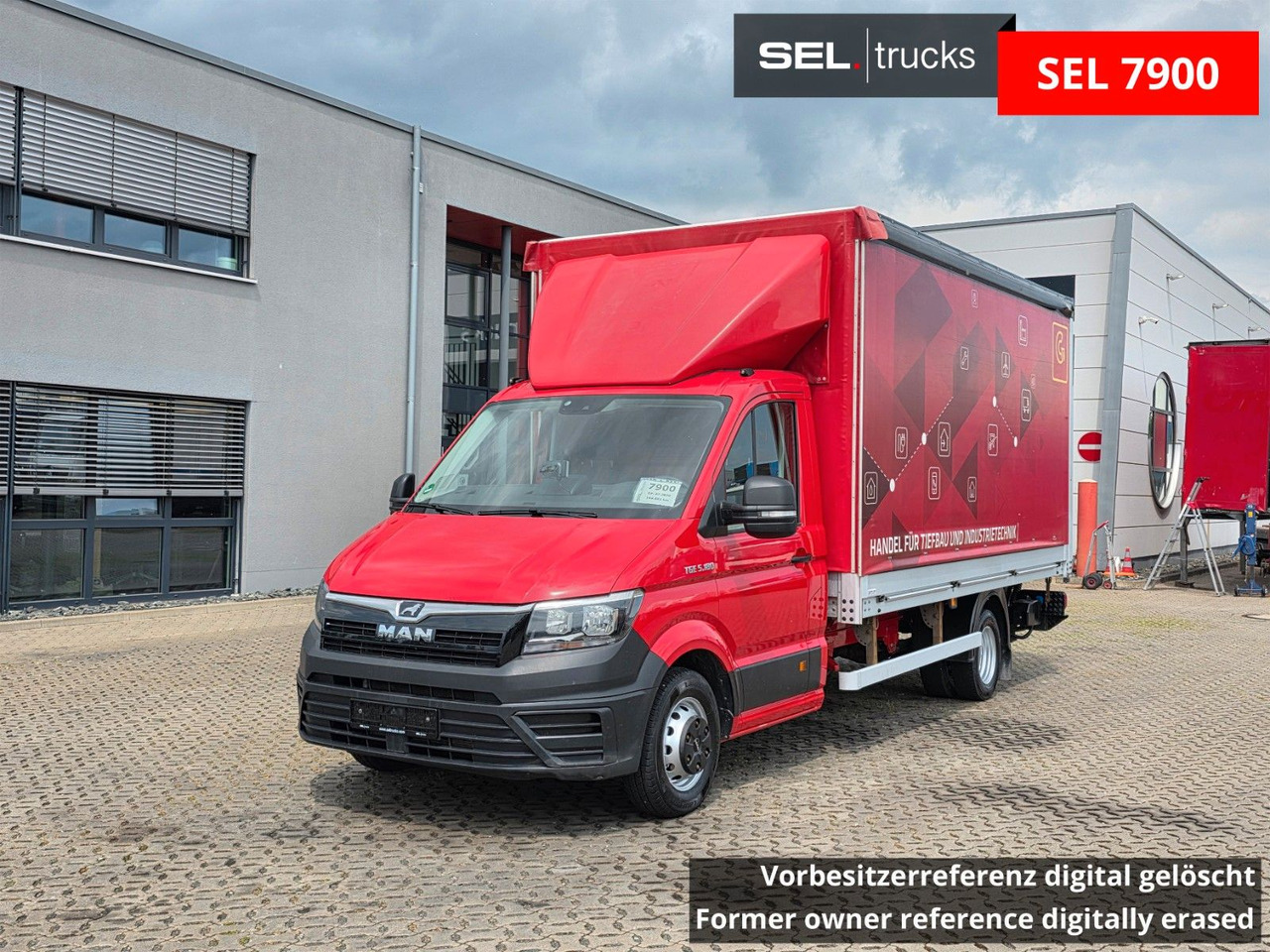 MAN TGE 5.180 / Ladebordwand / Aluklappen / 6D - Furgons ar tentu: foto 1 MAN TGE 5.180 / Ladebordwand / Aluklappen / 6D - Furgons ar tentu: foto 1