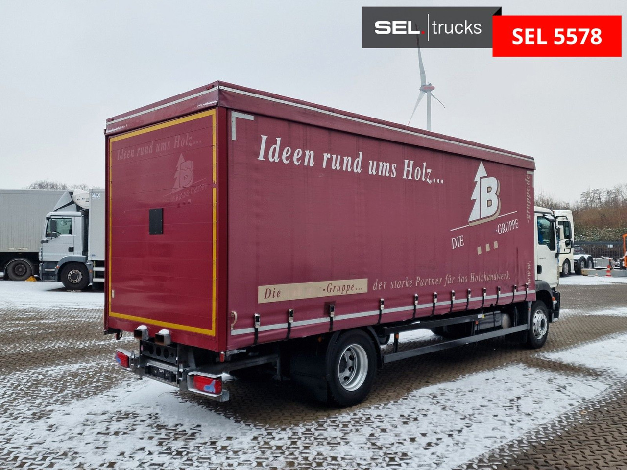 MAN TGM 18.250 4X2 LL / Staplerhalterung - Kravas automašīna ar tentu: foto 5 MAN TGM 18.250 4X2 LL / Staplerhalterung - Kravas automašīna ar tentu: foto 5