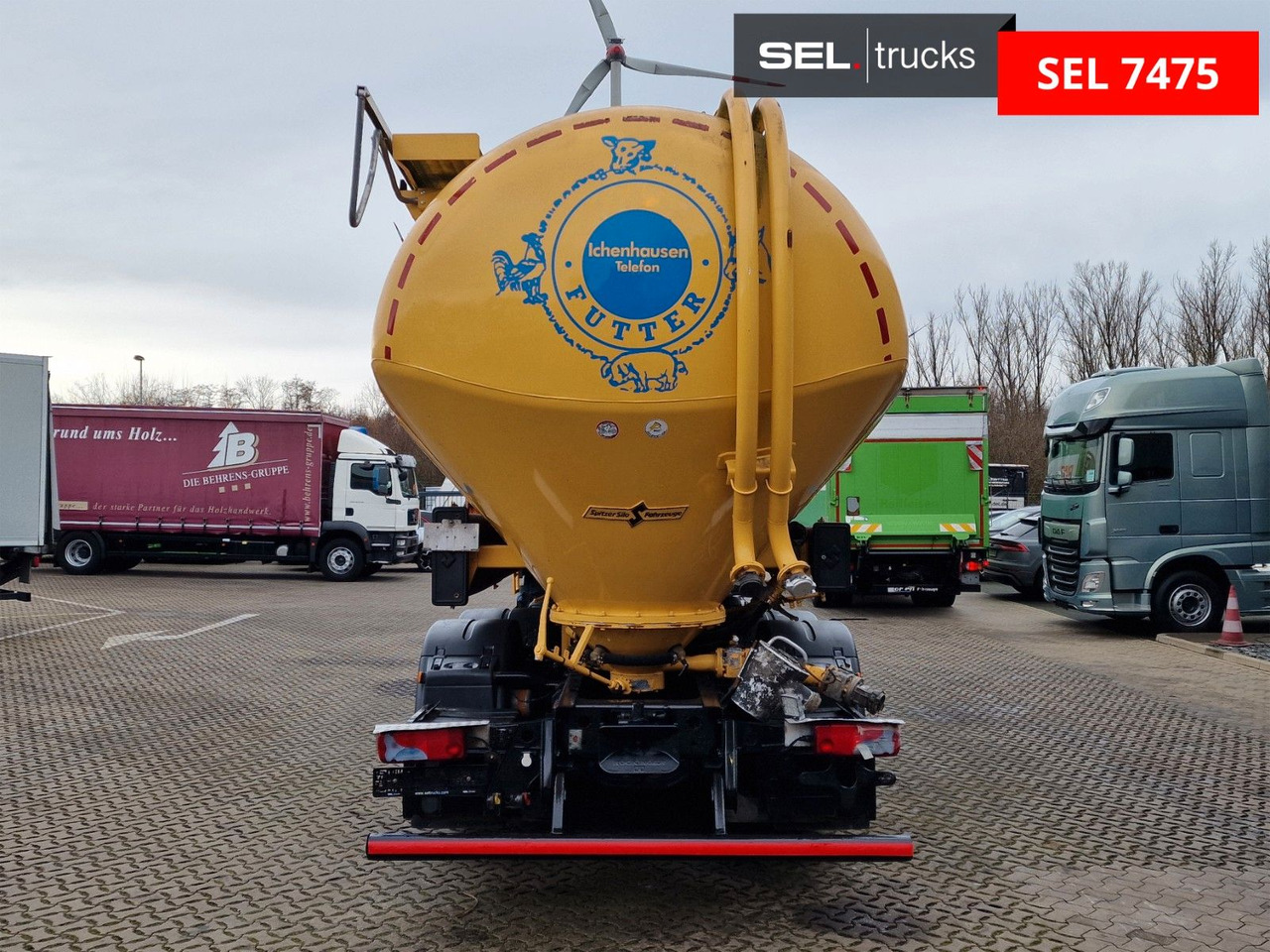 MAN TGS 26.440 6X2-4 LL / SILO / ZF Int. / Spitzer / - Autocisterna: foto 5 MAN TGS 26.440 6X2-4 LL / SILO / ZF Int. / Spitzer / - Autocisterna: foto 5