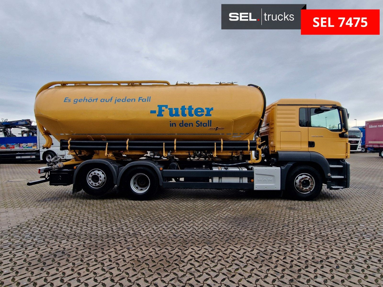 MAN TGS 26.440 6X2-4 LL / SILO / ZF Int. / Spitzer / - Autocisterna: foto 3 MAN TGS 26.440 6X2-4 LL / SILO / ZF Int. / Spitzer / - Autocisterna: foto 3