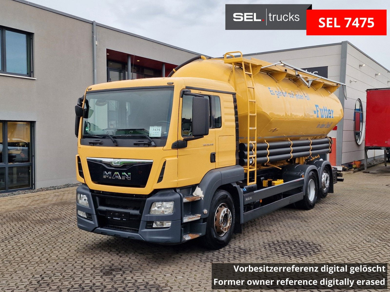 MAN TGS 26.440 6X2-4 LL / SILO / ZF Int. / Spitzer / - Autocisterna: foto 1 MAN TGS 26.440 6X2-4 LL / SILO / ZF Int. / Spitzer / - Autocisterna: foto 1