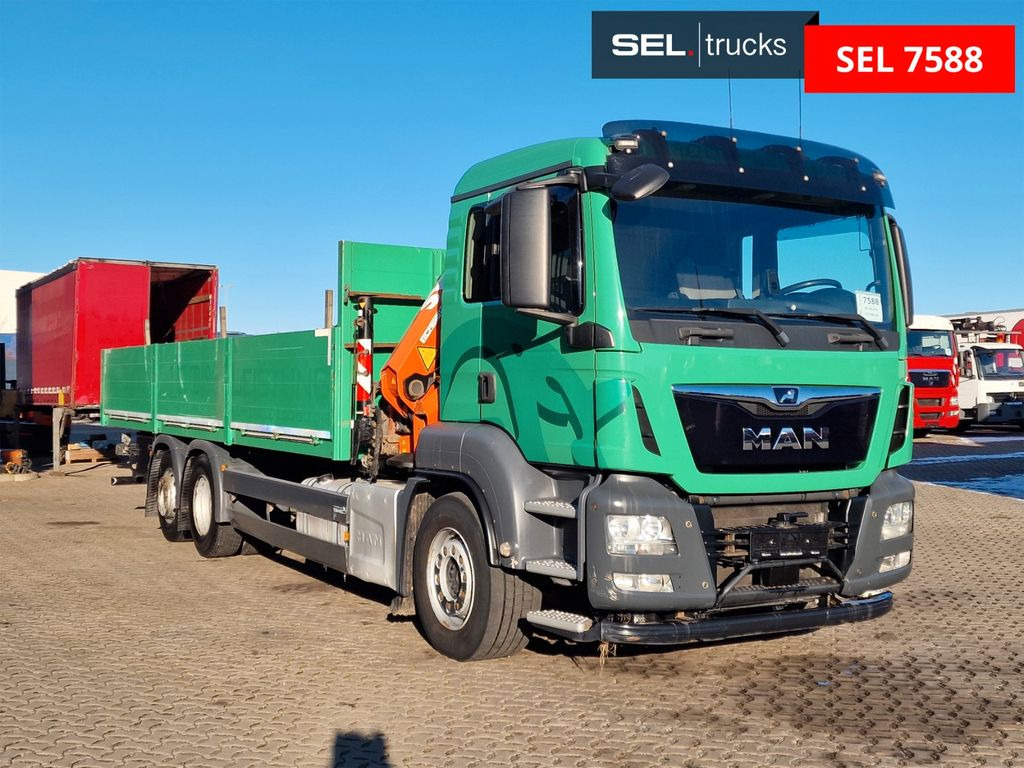 MAN TGS 26.460 6X2-4 BL / Intarder / Atlas 172.3E-A4 - Kravas auto ar manipulatoru, Bortu kravas automašīna/ Platforma: foto 3 MAN TGS 26.460 6X2-4 BL / Intarder / Atlas 172.3E-A4 - Kravas auto ar manipulatoru, Bortu kravas automašīna/ Platforma: foto 3