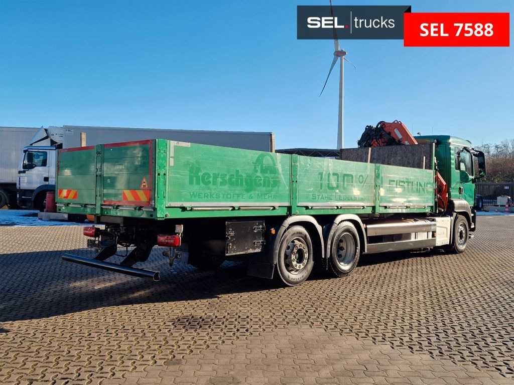 MAN TGS 26.460 6X2-4 BL / Intarder / Atlas 172.3E-A4 - Kravas auto ar manipulatoru, Bortu kravas automašīna/ Platforma: foto 5 MAN TGS 26.460 6X2-4 BL / Intarder / Atlas 172.3E-A4 - Kravas auto ar manipulatoru, Bortu kravas automašīna/ Platforma: foto 5