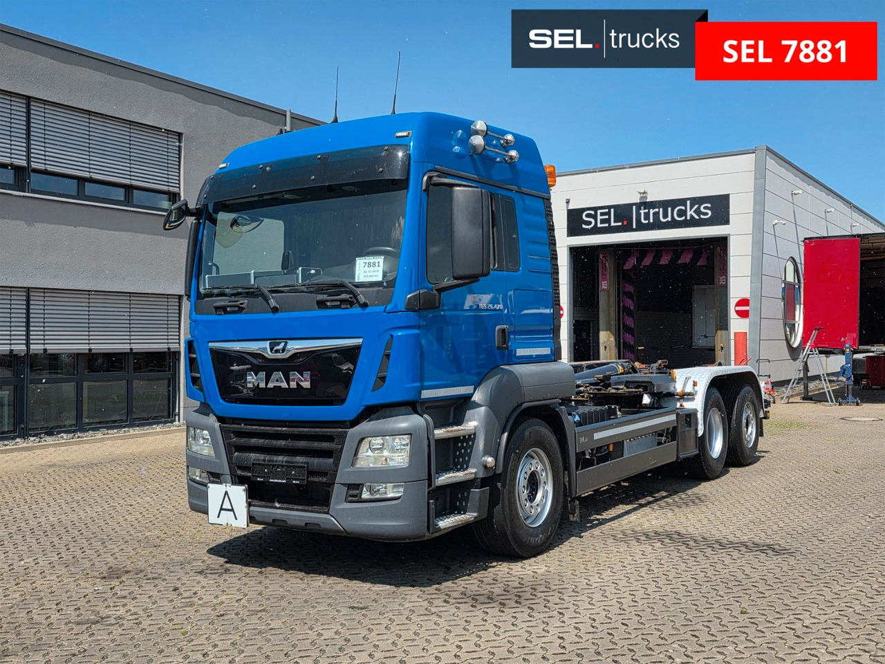 MAN TGS 26.470 6x2-4 BL /Intarder / Lenkachse / 6D - Pacēlājs ar āķi: foto 1 MAN TGS 26.470 6x2-4 BL /Intarder / Lenkachse / 6D - Pacēlājs ar āķi: foto 1