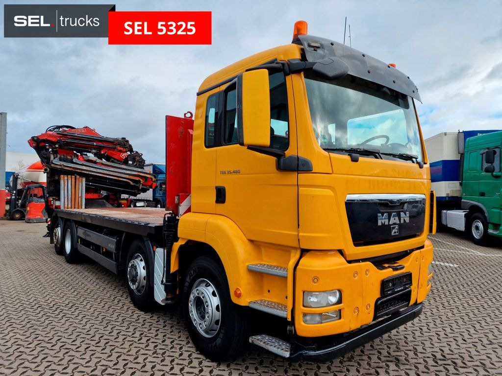 MAN TGS 35.480 8X4H-6 BL / Intarder / FASSI F560 - Kravas auto ar manipulatoru: foto 3 MAN TGS 35.480 8X4H-6 BL / Intarder / FASSI F560 - Kravas auto ar manipulatoru: foto 3